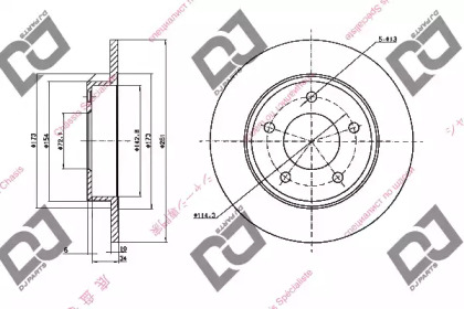 DJ PARTS BD1722